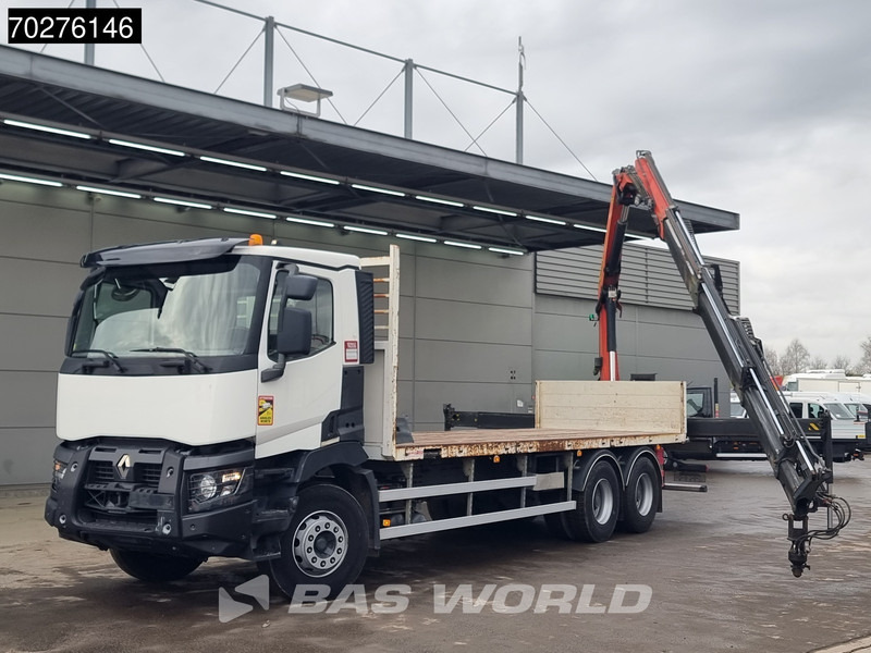Renault C 380 6X4 Palfinger PK18002-EH C Remote Retarder Euro 6 - Truk flatbed, Truk derek: gambar 5 Renault C 380 6X4 Palfinger PK18002-EH C Remote Retarder Euro 6 - Truk flatbed, Truk derek: gambar 5