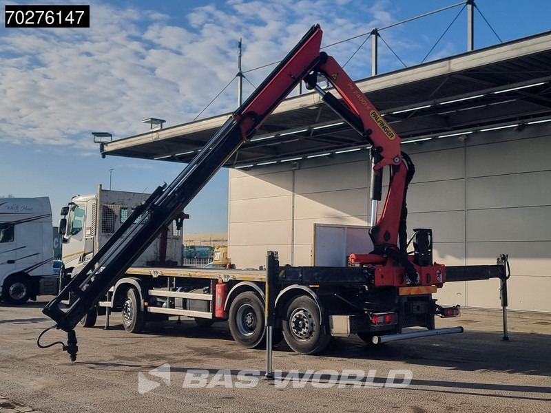 Renault C 380 8X2 Palfinger PK24001K Remote Lenkachse Euro 6 - Truk flatbed, Truk derek: gambar 2 Renault C 380 8X2 Palfinger PK24001K Remote Lenkachse Euro 6 - Truk flatbed, Truk derek: gambar 2