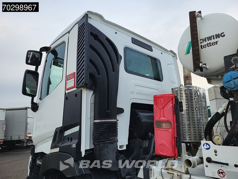 Truk pengaduk beton Renault C 380 C 8X4 9m3 Schwing Stetter mixer Steelsuspension Automatic Euro 6: gambar 9