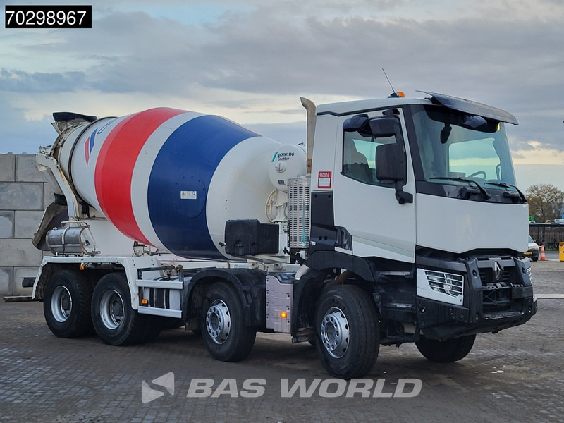 Renault C 380 C 8X4 9m3 Schwing Stetter mixer Steelsuspension Automatic Euro 6 - Truk pengaduk beton: gambar 3 Renault C 380 C 8X4 9m3 Schwing Stetter mixer Steelsuspension Automatic Euro 6 - Truk pengaduk beton: gambar 3