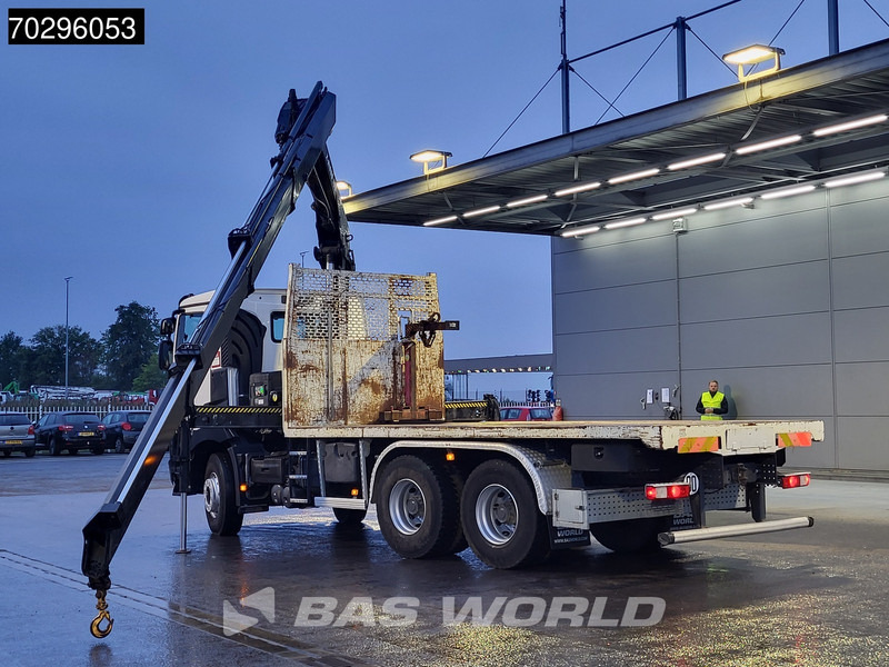 Renault C 430 6X4 HIAB 188 ES-3 X-HIDUO Crane Retarder Steelsuspension Big-Axle Euro 6 - Truk flatbed, Truk derek: gambar 5 Renault C 430 6X4 HIAB 188 ES-3 X-HIDUO Crane Retarder Steelsuspension Big-Axle Euro 6 - Truk flatbed, Truk derek: gambar 5