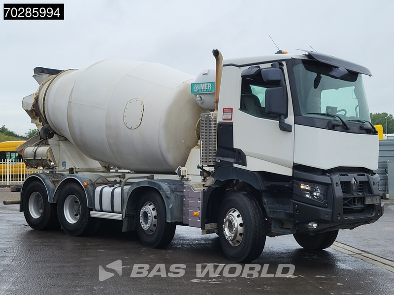 Renault C 430 8X4 9m3 IMER Mixer Big-Axle Steelsuspension Automatic Euro 6 - Truk pengaduk beton: gambar 3 Renault C 430 8X4 9m3 IMER Mixer Big-Axle Steelsuspension Automatic Euro 6 - Truk pengaduk beton: gambar 3