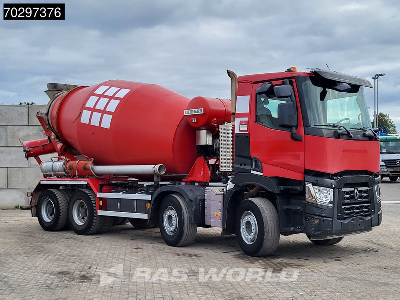 Renault C 430 8X4 9m3 Liebherr Mixer Steelsuspension Big-Axle Euro 6 - Truk pengaduk beton: gambar 3 Renault C 430 8X4 9m3 Liebherr Mixer Steelsuspension Big-Axle Euro 6 - Truk pengaduk beton: gambar 3