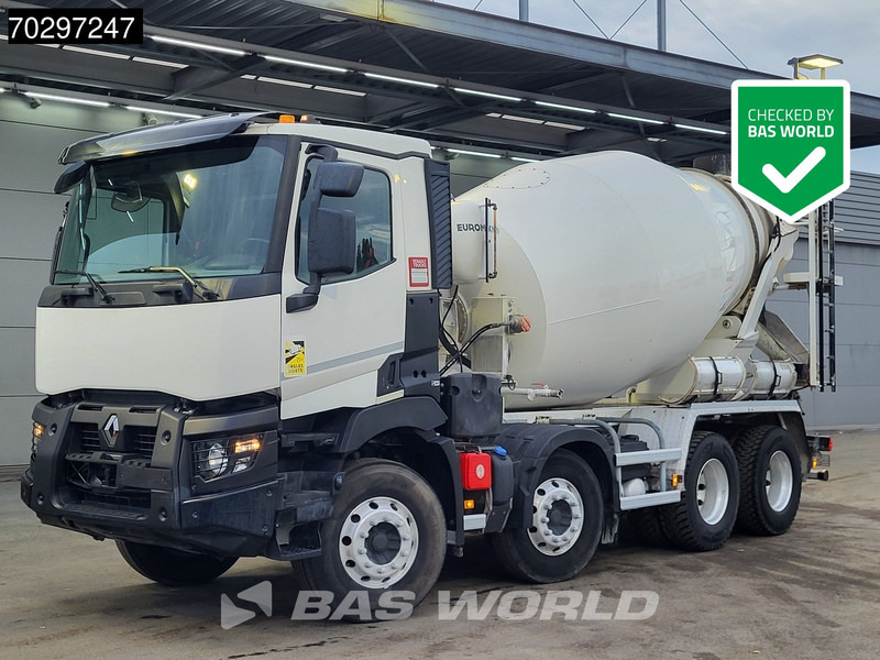 Renault C 430 8X4 9m3 Mixer Steelsuspension Automatic Euro 6 - Truk pengaduk beton: gambar 1 Renault C 430 8X4 9m3 Mixer Steelsuspension Automatic Euro 6 - Truk pengaduk beton: gambar 1