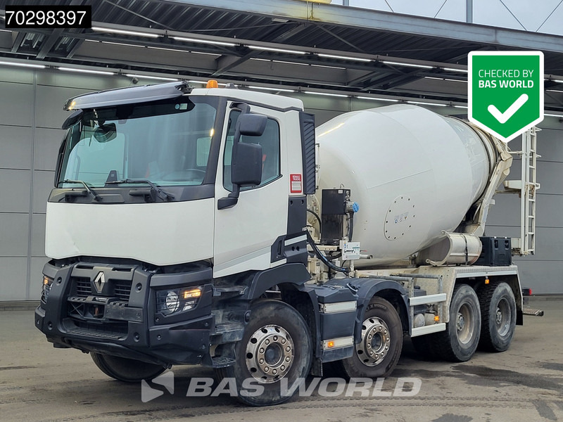 Renault C 430 8X4 9m3 Stetter Mixer Big-Axle Steelsuspension Automatic Euro 6 - Truk pengaduk beton: gambar 1 Renault C 430 8X4 9m3 Stetter Mixer Big-Axle Steelsuspension Automatic Euro 6 - Truk pengaduk beton: gambar 1