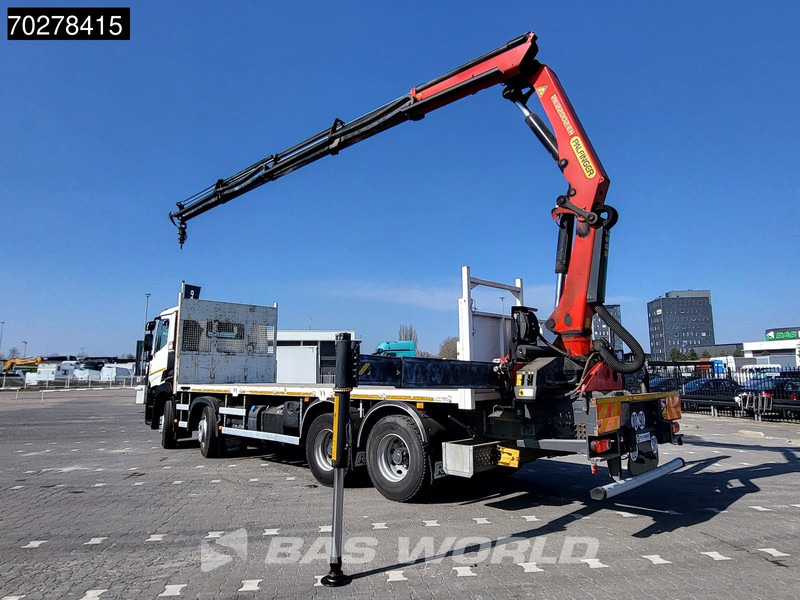Renault C 430 8X4 Palfinger 22002 EH kran Crane Big-Axle steel suspension Euro 6 - Truk flatbed, Truk derek: gambar 2 Renault C 430 8X4 Palfinger 22002 EH kran Crane Big-Axle steel suspension Euro 6 - Truk flatbed, Truk derek: gambar 2