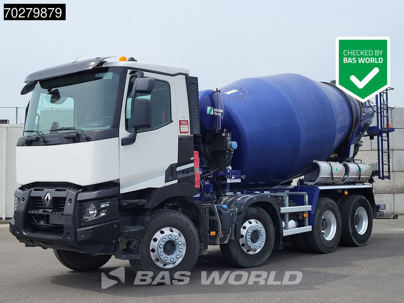 Renault C 430 C 8X4 9m3 Schwing Stetter mixer Big-Axle Automatic Euro 6 - Truk pengaduk beton: gambar 1 Renault C 430 C 8X4 9m3 Schwing Stetter mixer Big-Axle Automatic Euro 6 - Truk pengaduk beton: gambar 1