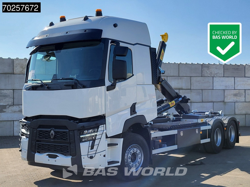 Renault C 480 6X2 NEW! Hyva 26-60 S Lift-Asche ACC Optibrake+ LED Euro 6 - Hook lift: gambar 1 Renault C 480 6X2 NEW! Hyva 26-60 S Lift-Asche ACC Optibrake+ LED Euro 6 - Hook lift: gambar 1