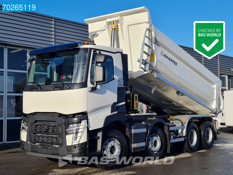 Renault C 480 8X4 NEW! 18m3 KH Kipper Big Axle Full steel OPTIBRAKE+ Euro 6 - Truk jungkit: gambar 1 Renault C 480 8X4 NEW! 18m3 KH Kipper Big Axle Full steel OPTIBRAKE+ Euro 6 - Truk jungkit: gambar 1