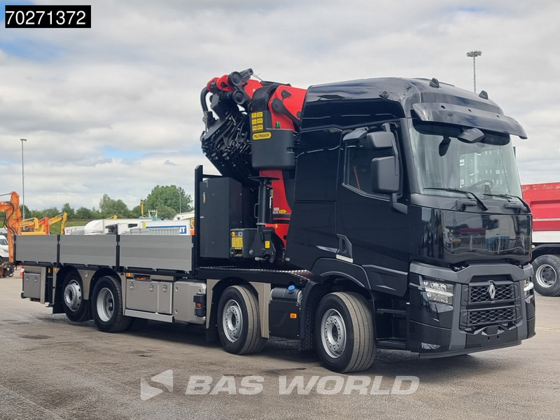 Truk flatbed, Truk derek baru Renault C 520 8X2 Palfinger PK65002 SH Crane Jib Winch Lift+steering Axle Euro 6: gambar 13