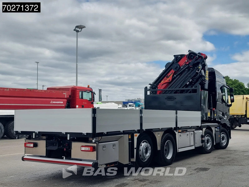 Truk flatbed, Truk derek baru Renault C 520 8X2 Palfinger PK65002 SH Crane Jib Winch Lift+steering Axle Euro 6: gambar 14