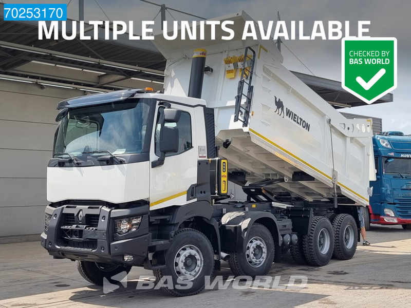 Renault K 420 8X4 More units available! Optidriver 20m3 Drum Brakes SteelSuspension StandKlima Euro 3 - Truk jungkit: gambar 1 Renault K 420 8X4 More units available! Optidriver 20m3 Drum Brakes SteelSuspension StandKlima Euro 3 - Truk jungkit: gambar 1