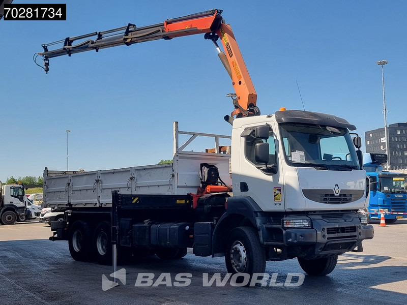 Renault Kerax 370 6X4 Palfinger PK16502 Kran Crane Big-Axle Steel suspension Euro 4 - Truk jungkit, Truk derek: gambar 3 Renault Kerax 370 6X4 Palfinger PK16502 Kran Crane Big-Axle Steel suspension Euro 4 - Truk jungkit, Truk derek: gambar 3