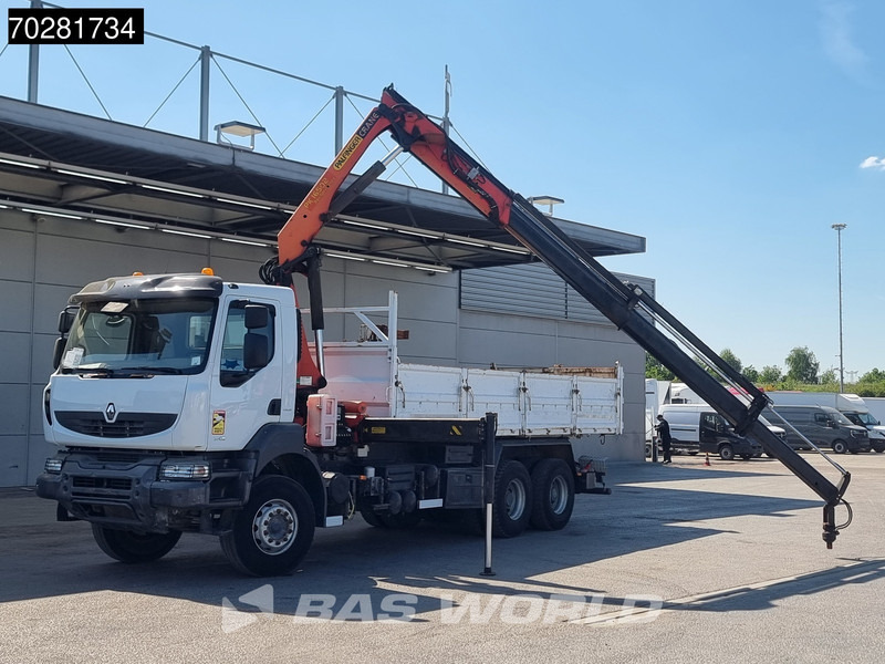 Renault Kerax 370 6X4 Palfinger PK16502 Kran Crane Big-Axle Steel suspension Euro 4 - Truk jungkit, Truk derek: gambar 5 Renault Kerax 370 6X4 Palfinger PK16502 Kran Crane Big-Axle Steel suspension Euro 4 - Truk jungkit, Truk derek: gambar 5