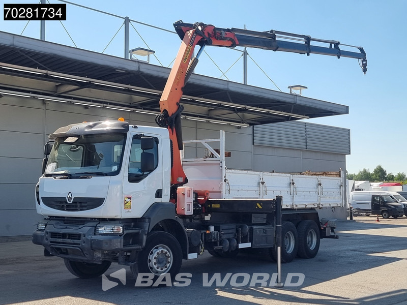 Renault Kerax 370 6X4 Palfinger PK16502 Kran Crane Big-Axle Steel suspension Euro 4 - Truk jungkit, Truk derek: gambar 1 Renault Kerax 370 6X4 Palfinger PK16502 Kran Crane Big-Axle Steel suspension Euro 4 - Truk jungkit, Truk derek: gambar 1