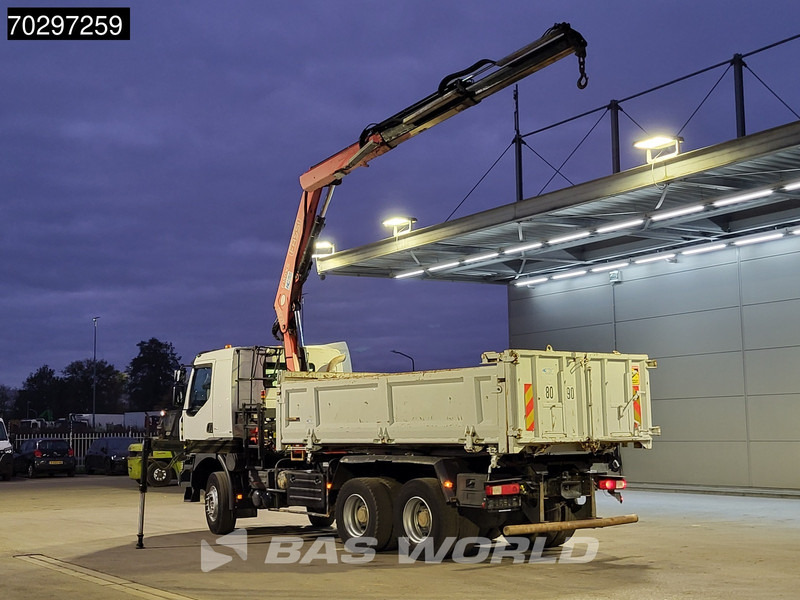 Renault Kerax 370 Kerax 6X4 Fassi F150AXS.22 Crane 10m3 2-side tipper Big-Axle Steelsuspension Manual - Truk jungkit, Truk derek: gambar 2 Renault Kerax 370 Kerax 6X4 Fassi F150AXS.22 Crane 10m3 2-side tipper Big-Axle Steelsuspension Manual - Truk jungkit, Truk derek: gambar 2