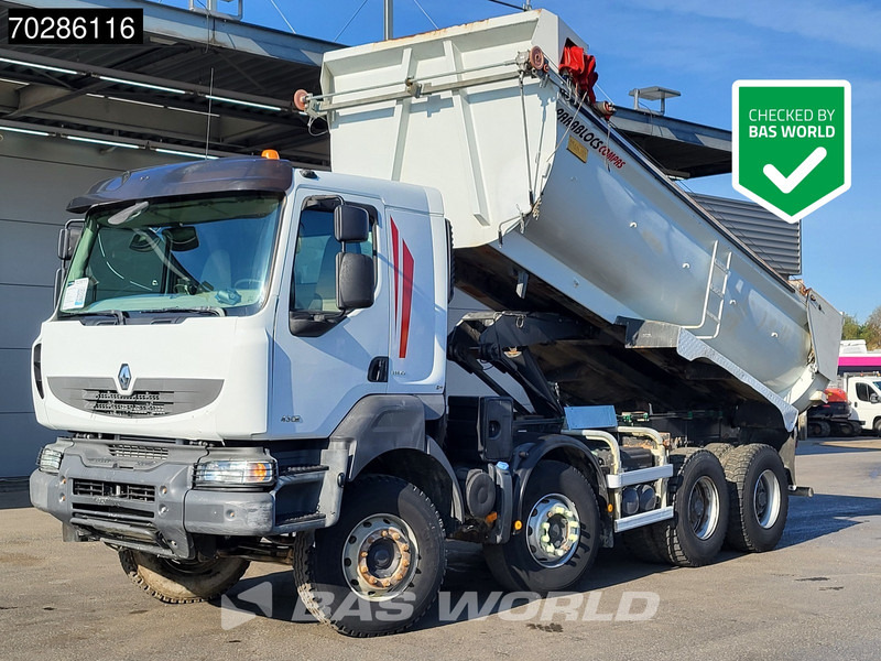 Renault Kerax 430 8X4 16m3 tipper Retarder Big-Axle steel suspension automatic Euro 5 - Truk jungkit: gambar 1 Renault Kerax 430 8X4 16m3 tipper Retarder Big-Axle steel suspension automatic Euro 5 - Truk jungkit: gambar 1