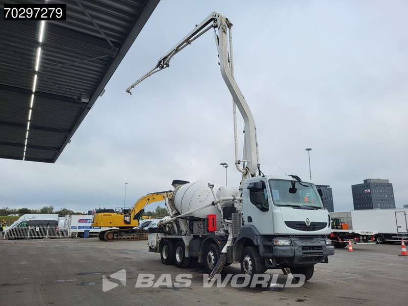 Renault Kerax 8X4 Mecbo M3-23/100-BZ Pomp+Mixer Big-Axle Steelsuspension Euro 5 - Truk pengaduk beton: gambar 3 Renault Kerax 8X4 Mecbo M3-23/100-BZ Pomp+Mixer Big-Axle Steelsuspension Euro 5 - Truk pengaduk beton: gambar 3