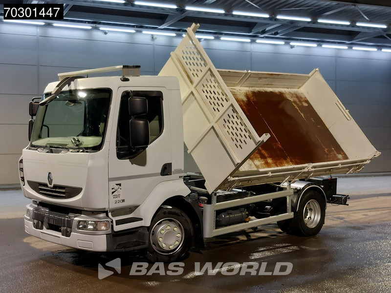 Renault Midlum 220 4X2 3-way tipper Manual Steel suspension Telma Retarder Euro 5 - Truk jungkit: gambar 3 Renault Midlum 220 4X2 3-way tipper Manual Steel suspension Telma Retarder Euro 5 - Truk jungkit: gambar 3