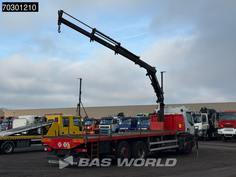 Renault Premium 410 6X2 Terex 120.2E - A3L Kran Crane Lift-Axle Manual Euro 5 - Truk flatbed, Truk derek: gambar 2 Renault Premium 410 6X2 Terex 120.2E - A3L Kran Crane Lift-Axle Manual Euro 5 - Truk flatbed, Truk derek: gambar 2