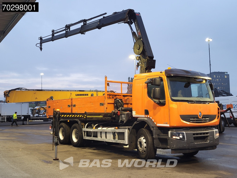 Renault Premium 430 Lander 6X4 HIAB 211 EP-4 Crane Tipper Big-Axle Automatic Euro 5 - Truk jungkit, Truk derek: gambar 5 Renault Premium 430 Lander 6X4 HIAB 211 EP-4 Crane Tipper Big-Axle Automatic Euro 5 - Truk jungkit, Truk derek: gambar 5