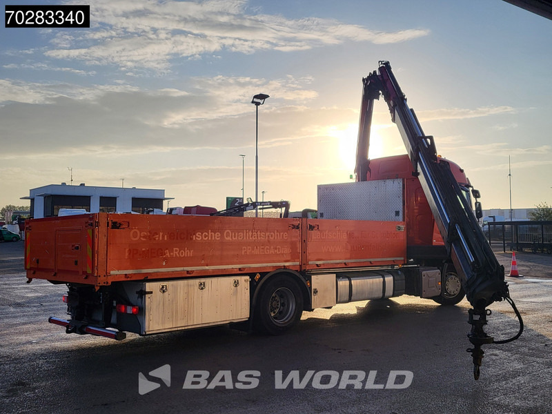 Renault T 380 4X2 Palfinger PK18002-EH Kran Crane Retarder Standklima Euro 6 - Truk flatbed, Truk derek: gambar 5 Renault T 380 4X2 Palfinger PK18002-EH Kran Crane Retarder Standklima Euro 6 - Truk flatbed, Truk derek: gambar 5