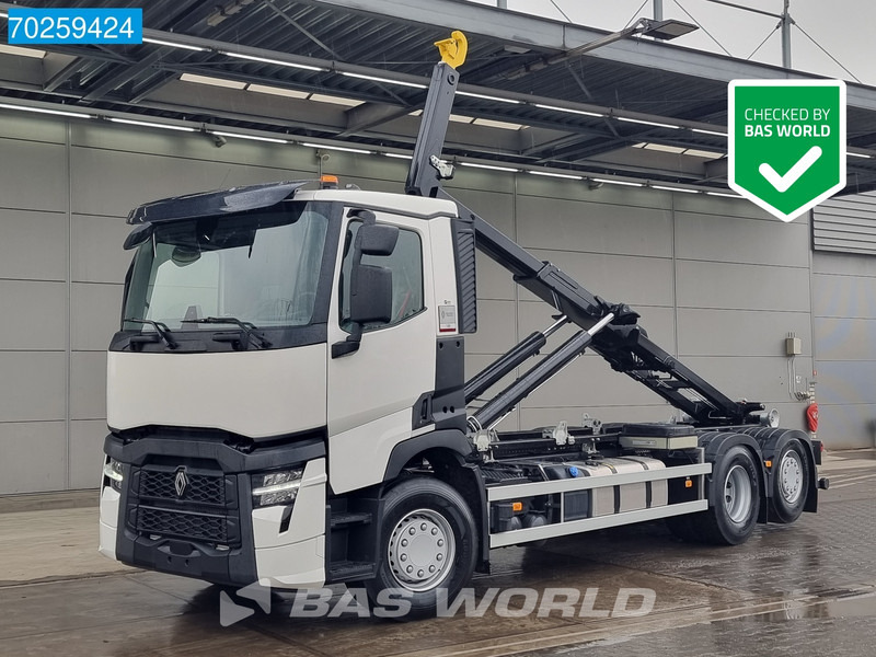 Renault T 480 6X2 HYVA 20-65-S Lift-Lenkasche GSR Optibrake+ - Hook lift: gambar 1 Renault T 480 6X2 HYVA 20-65-S Lift-Lenkasche GSR Optibrake+ - Hook lift: gambar 1
