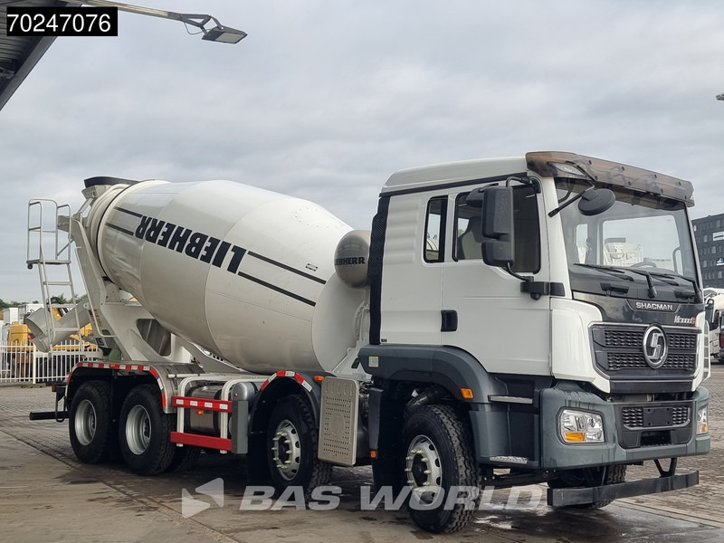 SHACMAN 8x4 EURO 6 8X4 NEW! 8m3 Liebherr Mixer Big-Axle Steel Suspension - Truk pengaduk beton: gambar 3 SHACMAN 8x4 EURO 6 8X4 NEW! 8m3 Liebherr Mixer Big-Axle Steel Suspension - Truk pengaduk beton: gambar 3
