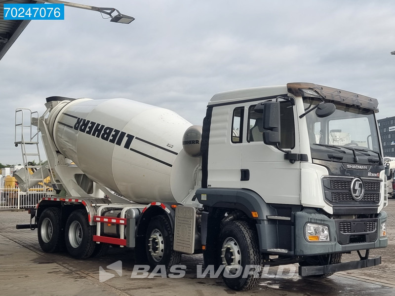 SHACMAN 8x4 EURO 6 8X4 NEW! 8m3 Liebherr Mixer Big-Axle Steel Suspension - Truk pengaduk beton: gambar 3 SHACMAN 8x4 EURO 6 8X4 NEW! 8m3 Liebherr Mixer Big-Axle Steel Suspension - Truk pengaduk beton: gambar 3