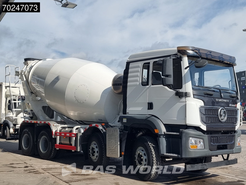 SHACMAN M3000 S 8X4 8m3 Liebherr mixer Manual Big-Axle Steelsuspension - Truk pengaduk beton: gambar 3 SHACMAN M3000 S 8X4 8m3 Liebherr mixer Manual Big-Axle Steelsuspension - Truk pengaduk beton: gambar 3