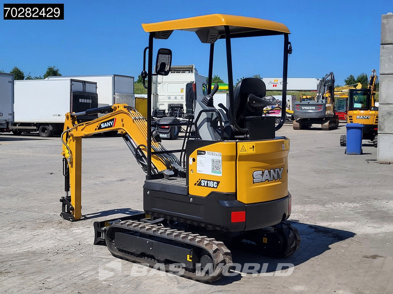 Sany SY16 C - Ekskavator mini: gambar 3 Sany SY16 C - Ekskavator mini: gambar 3