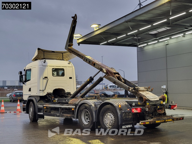 Scania G410 6X2 20tons Meiller containersystem Lift+steering Axle Retarder Euro 6 - Hook lift: gambar 2 Scania G410 6X2 20tons Meiller containersystem Lift+steering Axle Retarder Euro 6 - Hook lift: gambar 2