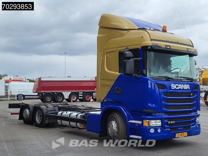 Scania G410 6X2 NL-Truck BDF Retarder Lift-Steering Axle ACC Hydraulic Euro 6 - Pengangkut kontainer/ Container truck: gambar 3 Scania G410 6X2 NL-Truck BDF Retarder Lift-Steering Axle ACC Hydraulic Euro 6 - Pengangkut kontainer/ Container truck: gambar 3