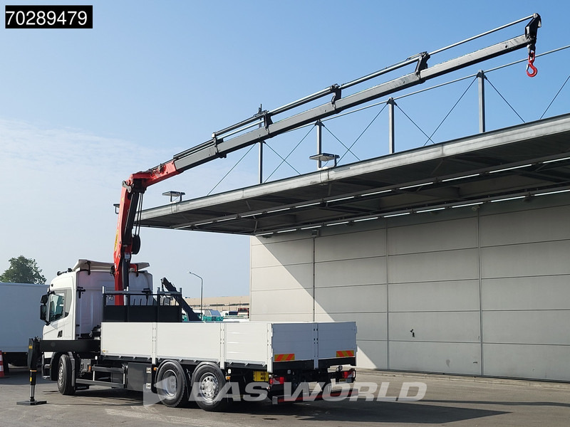 Scania G410 6X2 New! Palfinger PK24.001 SLD 5 Crane Kran Retarder Lift+Steering Axle LED ACC - Truk flatbed, Truk derek: gambar 2 Scania G410 6X2 New! Palfinger PK24.001 SLD 5 Crane Kran Retarder Lift+Steering Axle LED ACC - Truk flatbed, Truk derek: gambar 2