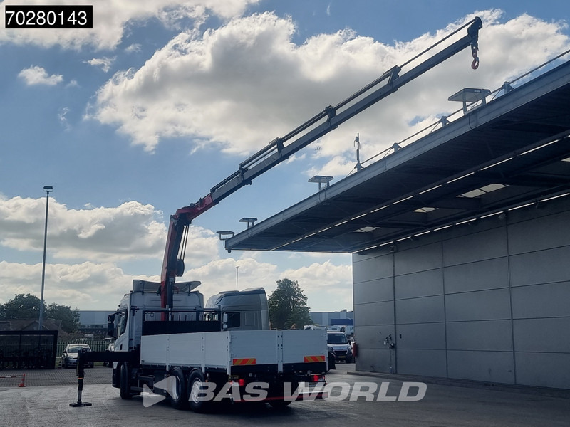 Scania G410 6X2 Palfinger PK24.001 SLD 5 Kran Crane Retarder Lift+Lenkachse Euro 6 - Truk flatbed, Truk derek: gambar 2 Scania G410 6X2 Palfinger PK24.001 SLD 5 Kran Crane Retarder Lift+Lenkachse Euro 6 - Truk flatbed, Truk derek: gambar 2
