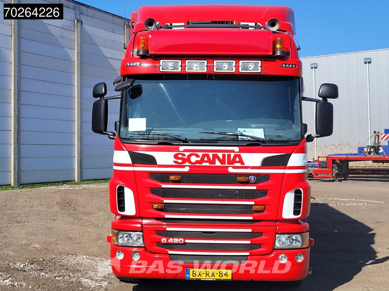 Scania G420 6X2 Van Dijk Cattle transport Liftable floor Lift-Asche Euro 5 - Truk box: gambar 5 Scania G420 6X2 Van Dijk Cattle transport Liftable floor Lift-Asche Euro 5 - Truk box: gambar 5