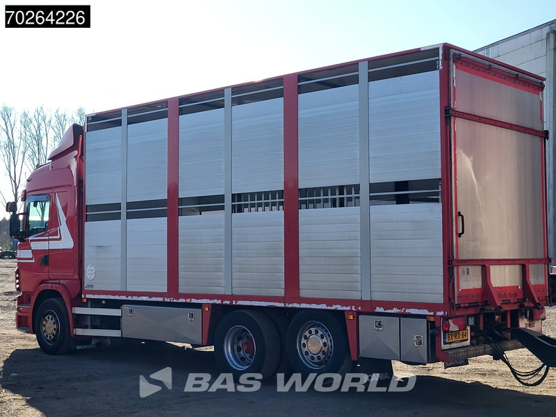 Scania G420 6X2 Van Dijk Cattle transport Liftable floor Lift-Asche Euro 5 - Truk box: gambar 2 Scania G420 6X2 Van Dijk Cattle transport Liftable floor Lift-Asche Euro 5 - Truk box: gambar 2
