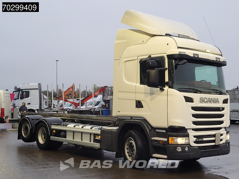 Scania G450 G 6X2 Full air suspension Automatic Lift+steering Axle Euro 6 - Pengangkut kontainer/ Container truck: gambar 3 Scania G450 G 6X2 Full air suspension Automatic Lift+steering Axle Euro 6 - Pengangkut kontainer/ Container truck: gambar 3