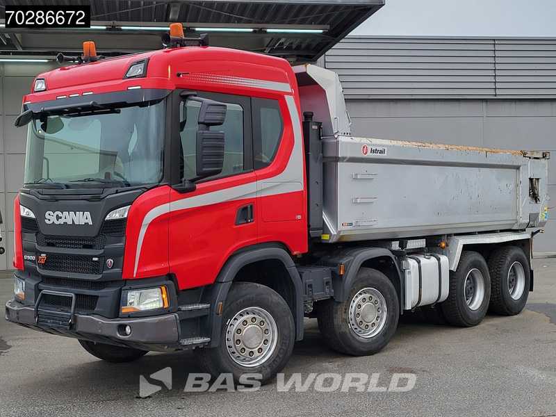 Scania G500 G 8X4 15m3 Istrail Tipper Retarder 3-Pedals Steel suspension Big-Axle Navi Euro 6 - Truk jungkit: gambar 5 Scania G500 G 8X4 15m3 Istrail Tipper Retarder 3-Pedals Steel suspension Big-Axle Navi Euro 6 - Truk jungkit: gambar 5