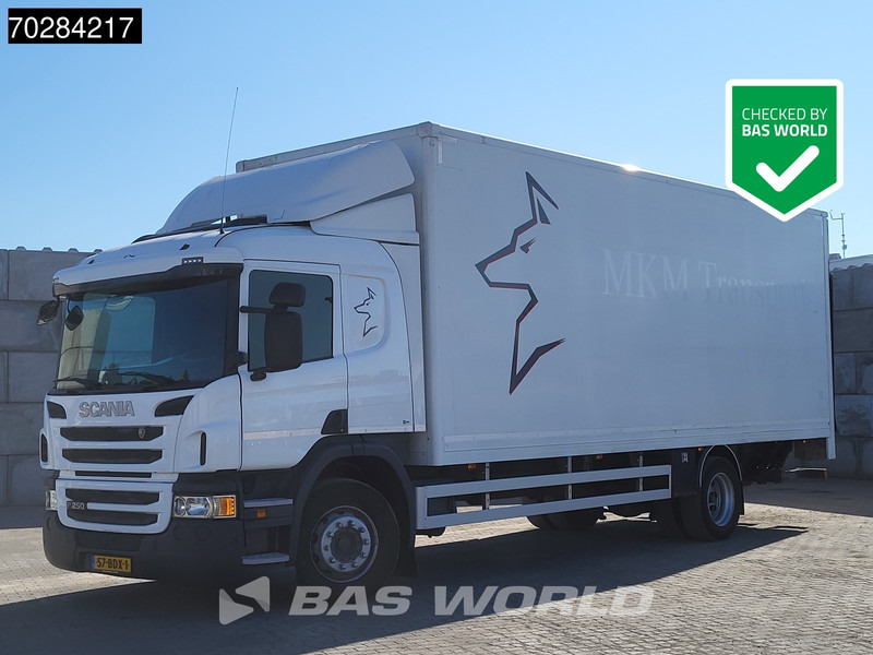 Scania P250 4X2 19tons NL-Truck Ladebordwand Automatic Euro 6 - Truk box: gambar 1 Scania P250 4X2 19tons NL-Truck Ladebordwand Automatic Euro 6 - Truk box: gambar 1