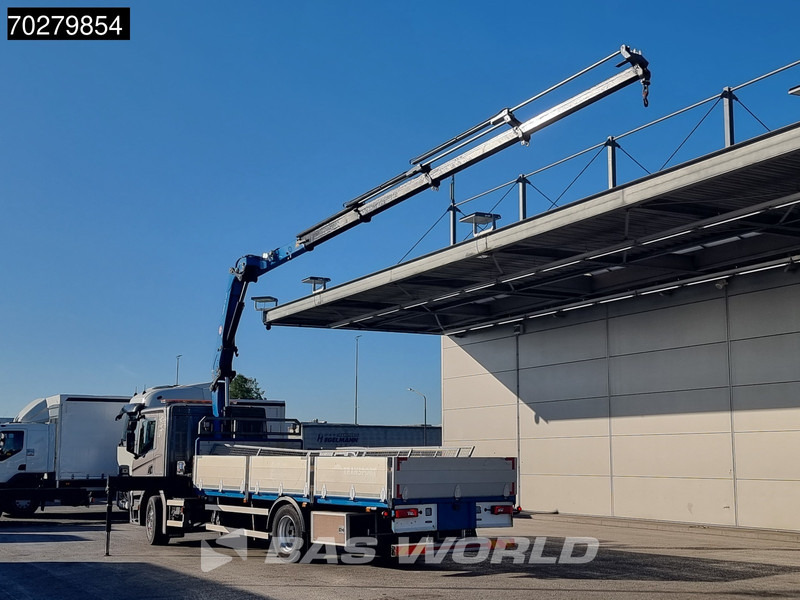 Scania P280 4X2 HMF 1420K-RC Kran Crane Automatic Euro 6 - Truk flatbed, Truk derek: gambar 2 Scania P280 4X2 HMF 1420K-RC Kran Crane Automatic Euro 6 - Truk flatbed, Truk derek: gambar 2
