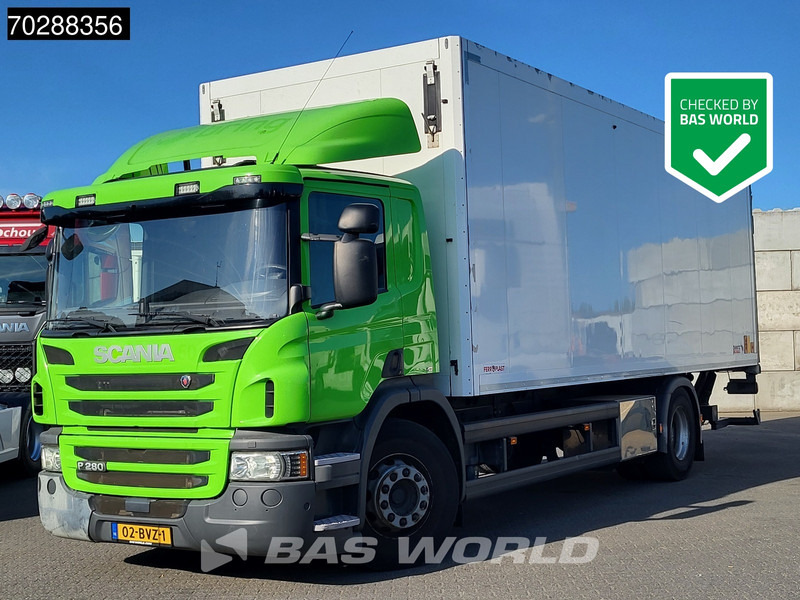 Scania P280 4X2 NL-Truck 2000kg Ladebordwand Automatic Euro 6 - Truk box: gambar 1 Scania P280 4X2 NL-Truck 2000kg Ladebordwand Automatic Euro 6 - Truk box: gambar 1