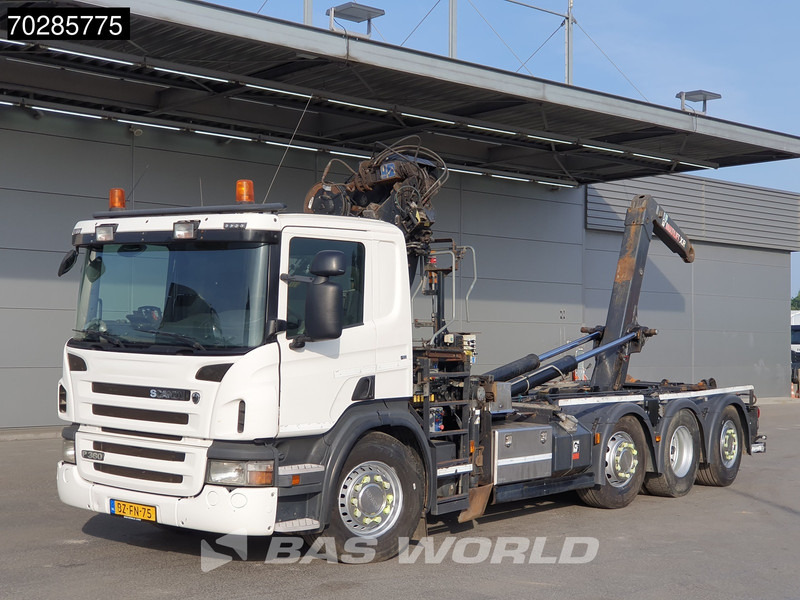 Scania P360 8X2 NL-Truck 21 Tonnes HIAB Hydrauliek Lift-Lenkachse Euro 5 - Hook lift, Truk derek: gambar 3 Scania P360 8X2 NL-Truck 21 Tonnes HIAB Hydrauliek Lift-Lenkachse Euro 5 - Hook lift, Truk derek: gambar 3