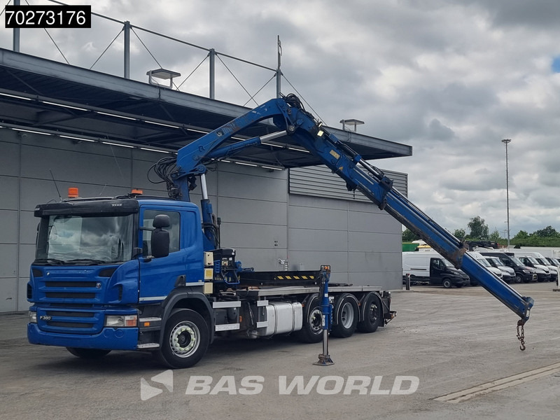Scania P380 8X2 Hiab 211 EP-3 HIPRO Kran VDL S-20-6200 Lift-Lenkachse Euro 5 - Hook lift, Truk derek: gambar 5 Scania P380 8X2 Hiab 211 EP-3 HIPRO Kran VDL S-20-6200 Lift-Lenkachse Euro 5 - Hook lift, Truk derek: gambar 5