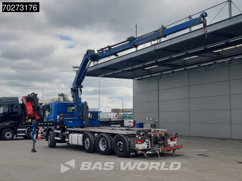 Scania P380 8X2 Hiab 211 EP-3 HIPRO Kran VDL S-20-6200 Lift-Lenkachse Euro 5 - Hook lift, Truk derek: gambar 2 Scania P380 8X2 Hiab 211 EP-3 HIPRO Kran VDL S-20-6200 Lift-Lenkachse Euro 5 - Hook lift, Truk derek: gambar 2