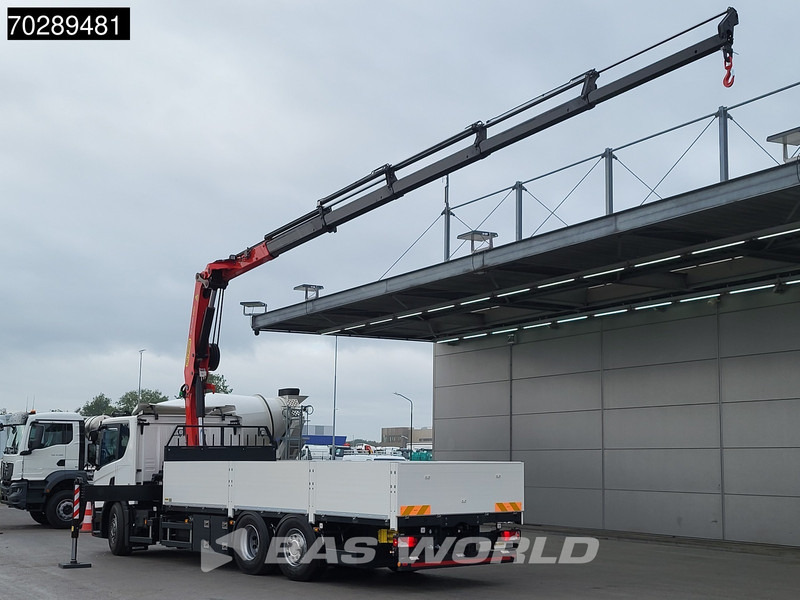 Scania P410 6X2 - Truk flatbed, Truk derek: gambar 2 Scania P410 6X2 - Truk flatbed, Truk derek: gambar 2