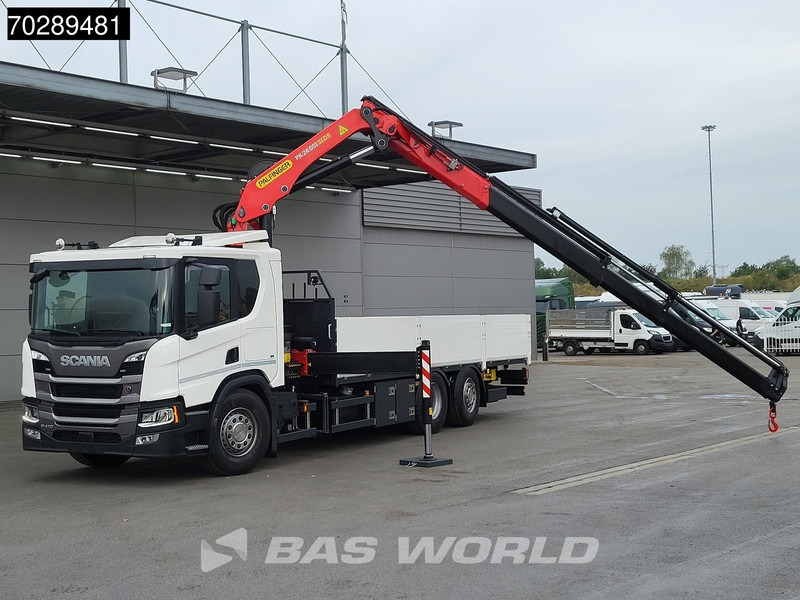 Scania P410 6X2 NEW! Palfinger PK24-001 SLD 5 Kran Crane Retarder Lift+steering axle - Truk flatbed, Truk derek: gambar 3 Scania P410 6X2 NEW! Palfinger PK24-001 SLD 5 Kran Crane Retarder Lift+steering axle - Truk flatbed, Truk derek: gambar 3