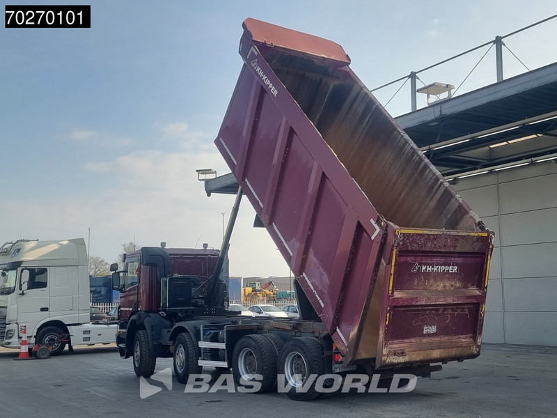 Scania P410 8X4 28m3 KH Kipper Big-Axle Steel suspension Euro 6 - Truk jungkit: gambar 3 Scania P410 8X4 28m3 KH Kipper Big-Axle Steel suspension Euro 6 - Truk jungkit: gambar 3