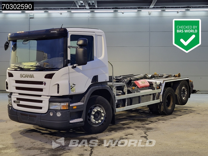 Scania P420 6X2 20 tons Dalby containersystem Lift-Axle Manual Euro 5 - Hook lift: gambar 1 Scania P420 6X2 20 tons Dalby containersystem Lift-Axle Manual Euro 5 - Hook lift: gambar 1