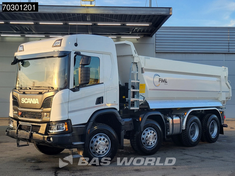 Scania P420 8X4 NEW 18m3 KH Tipper Big-Axle Steelsuspension Automatic Euro 6 - Truk jungkit: gambar 5 Scania P420 8X4 NEW 18m3 KH Tipper Big-Axle Steelsuspension Automatic Euro 6 - Truk jungkit: gambar 5